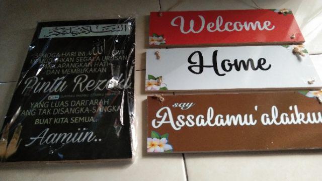 Hiasan Dinding Poster Kayu Al-204