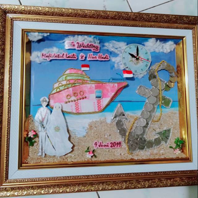 Mahar pernikahan kapal laut