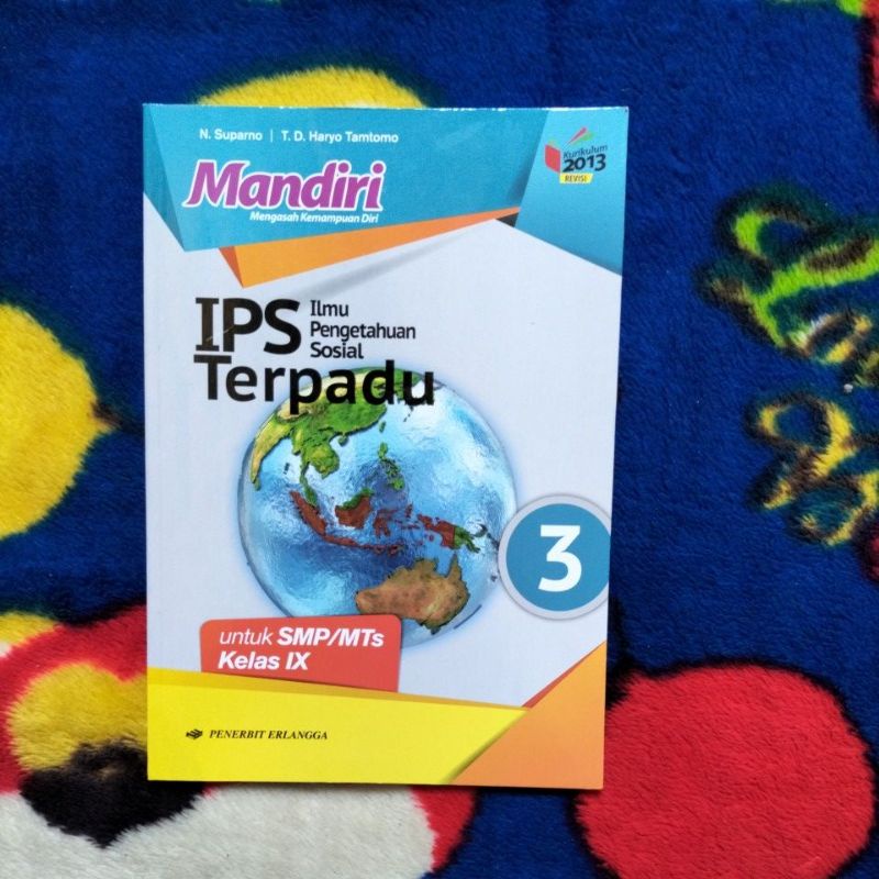 Jual ORIGINAL BUKU MANDIRI IPS TERPADU KELAS 9 SMP | Shopee Indonesia