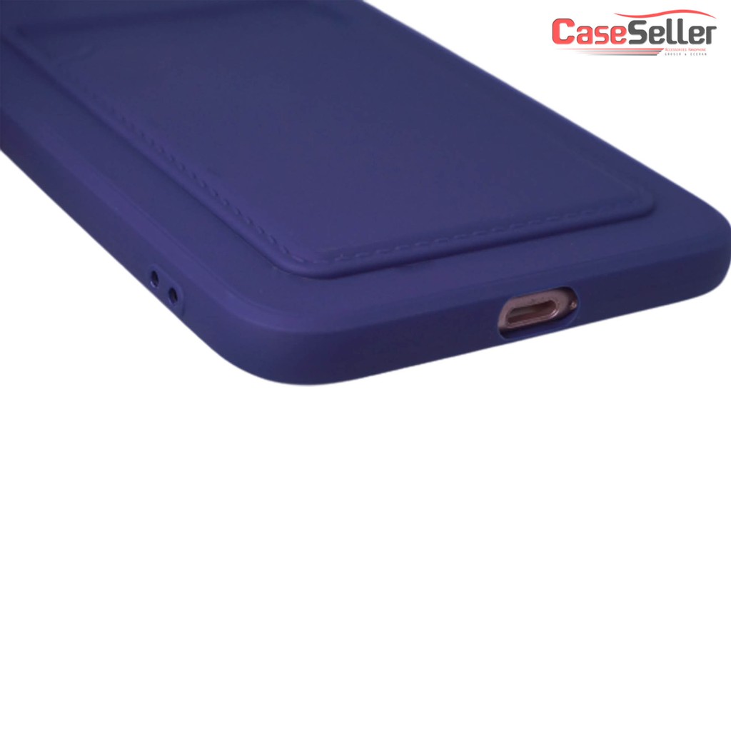 OPPO Reno 4 4G Case Casing TPU Pocket Ada Tempat Kartu CaseSeller