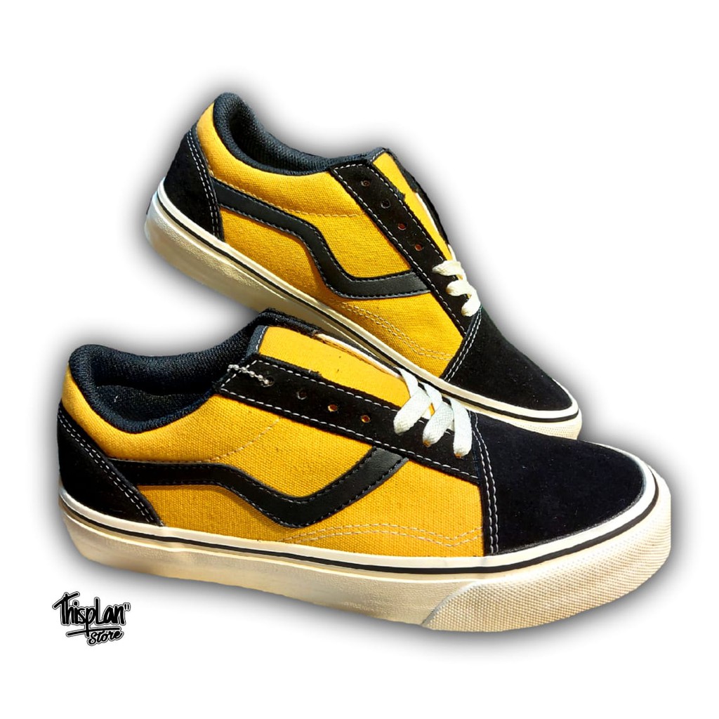 SEPATU VENTELA RETRO YELLOW LOW