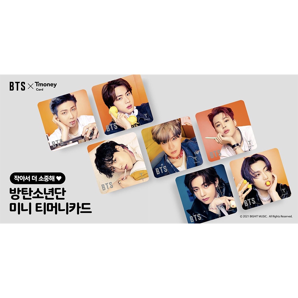 BTS X Tmoney - Mini CashBee Card