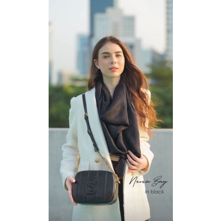 Nena Bag Buttonscarves - BLACK