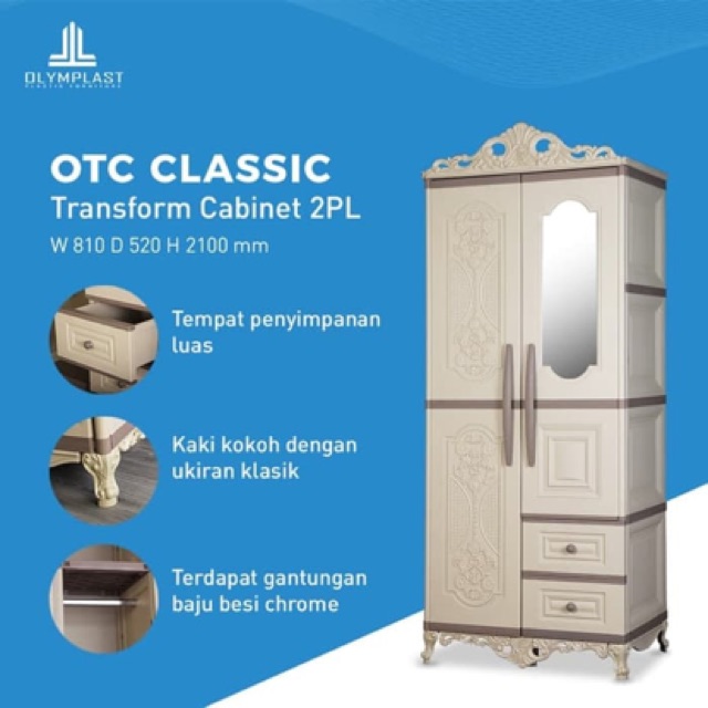 Lemari OTC Olymplast khusus Luar kota