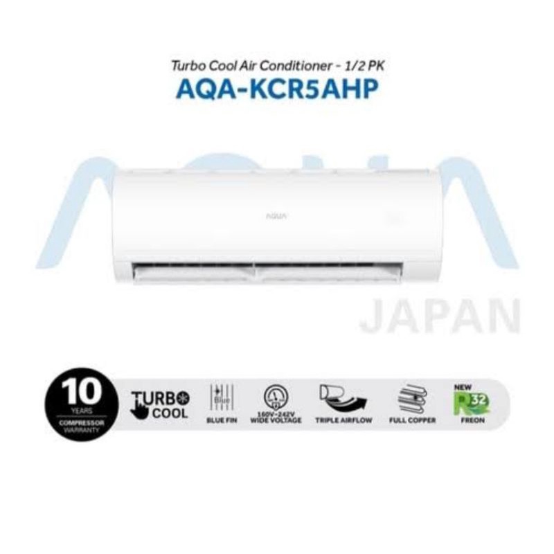 AC AQUA 5AHQ 1/2 PK + PASANG INSTALASI