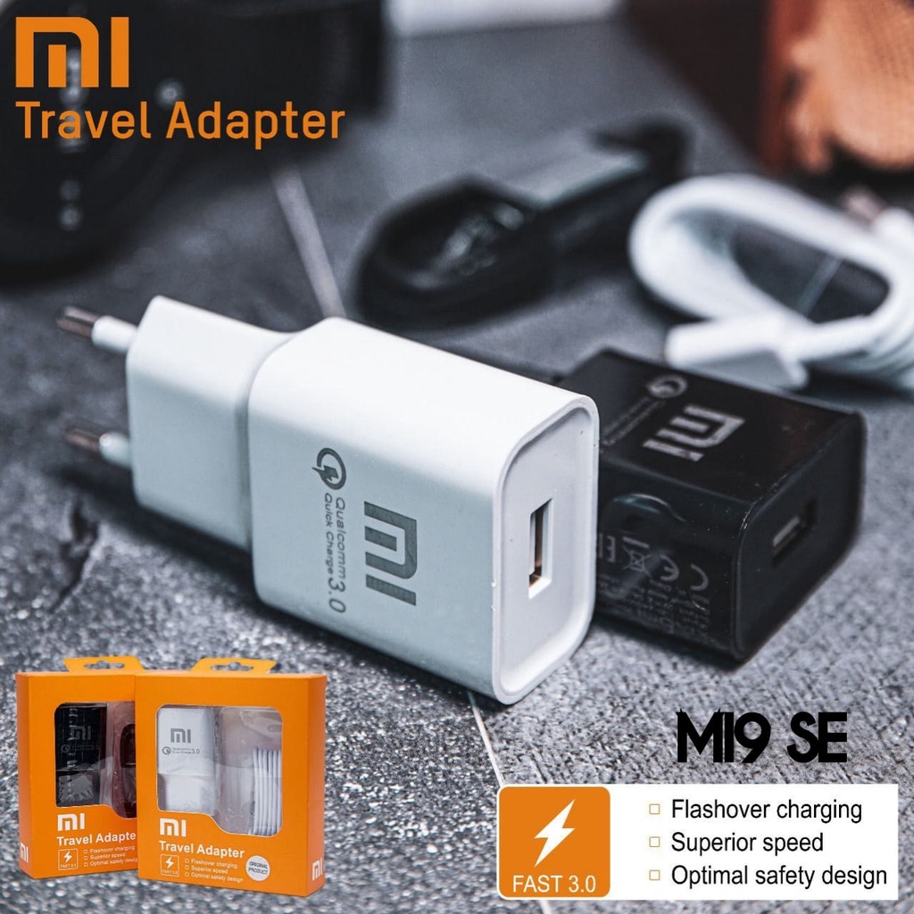 CHARGER XIAOMI 2A REAL MURAH g4aransi 1 tahun fast 3.0 speed charging