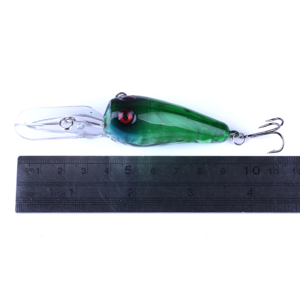 HENGJIA 1PCS Retail Box Fishing Lure Wobbler Floating Artificial plastic Hard Bait 9CM 11.5G Trout Crankbait Bass Fishing Tackle