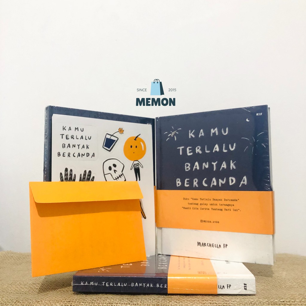 Original Buku KTBB Kamu Terlalu Banyak Bercanda Marchella Fp BEST SELLER