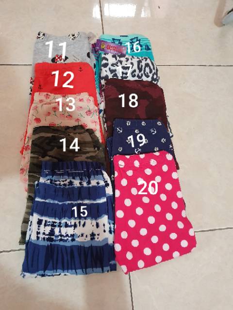 Celana Legging Anak GRISELDA Size L  (5-6 Thn) - Celana Anak - Fashion