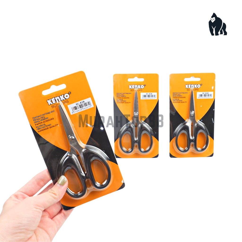 

Gunting Kenko SC-828 Kecil Kertas / Small Stainless Steel Scissors [PER PCS]