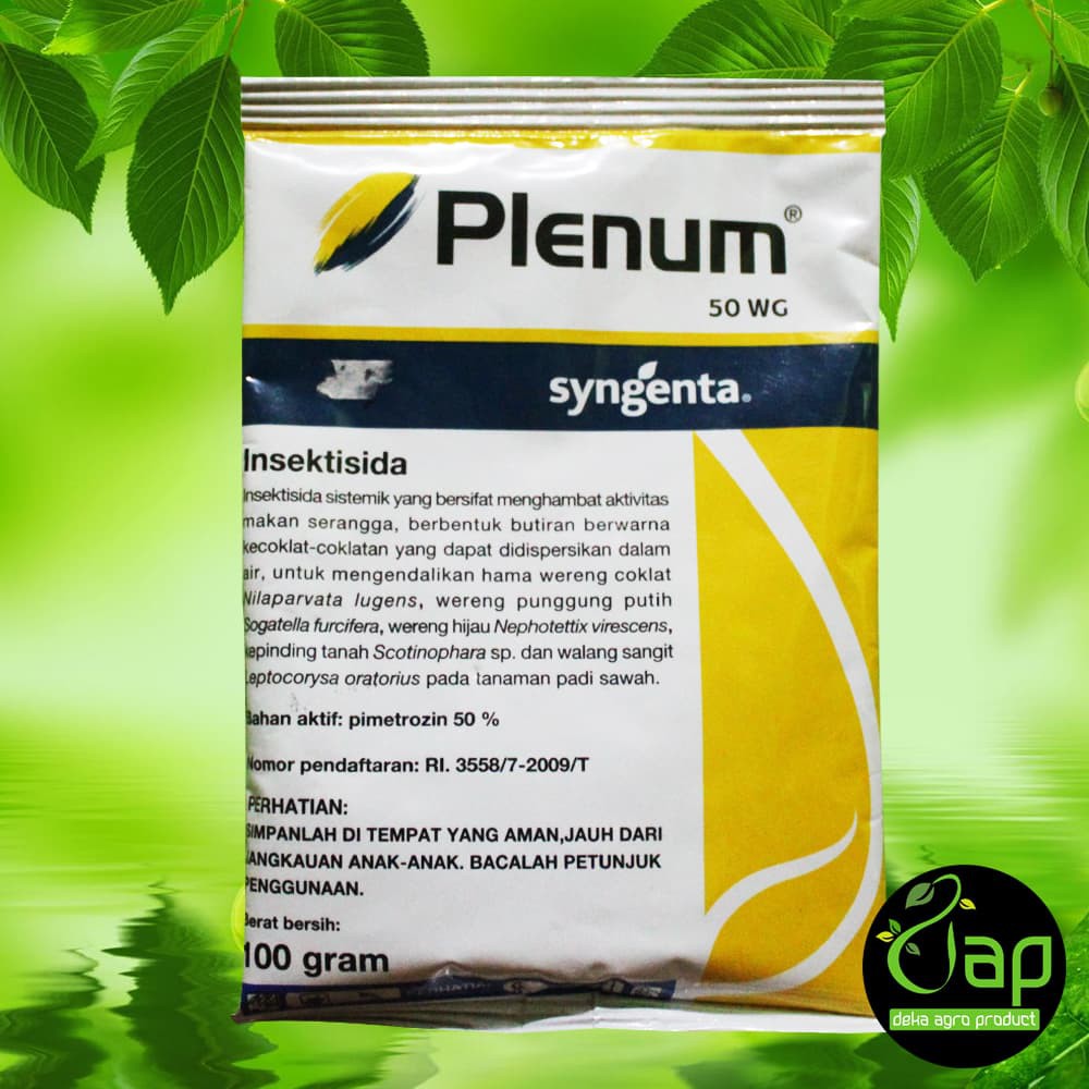 INSEKTISIDA PLENUM 50 WG 100GRAM - Bahan Aktif Pimetrozin