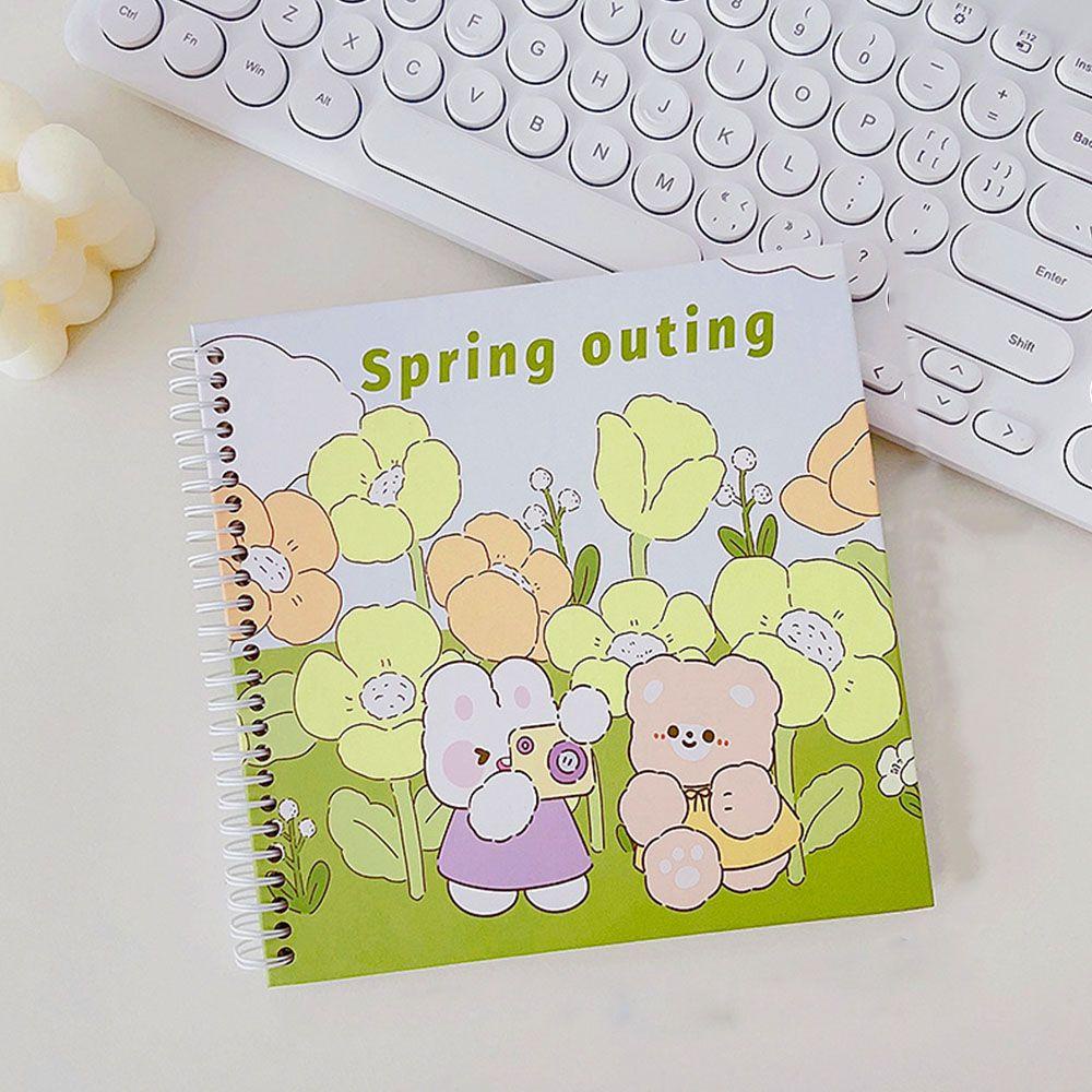 Mxbeauty Kartun Spiral Notebook Grid Paper Portable Diary Notepad Tangan Akun Perlengkapan Sekolah Jurnal Buku Jadwal Buku