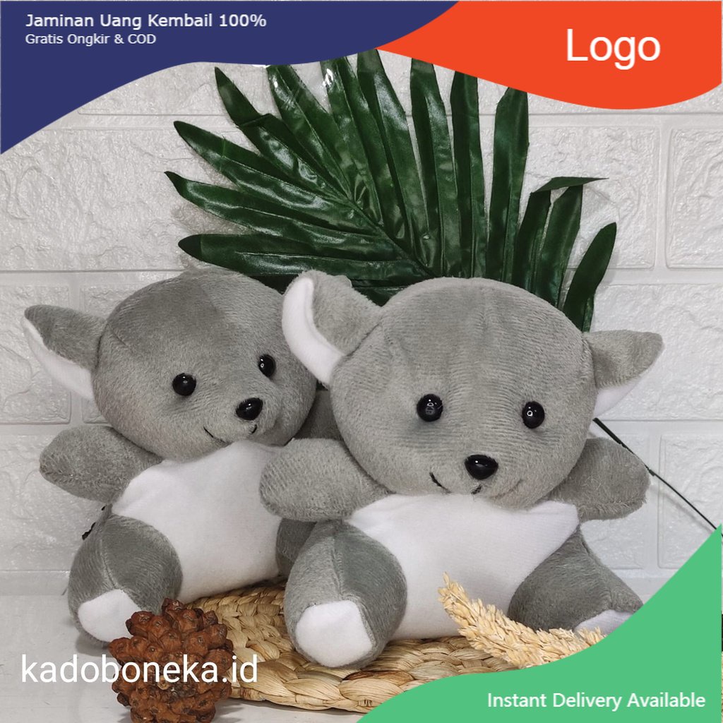 boneka mini koala imut ukuran 15 cm produk SNI / boneka capit SNI / boneka kecil koala