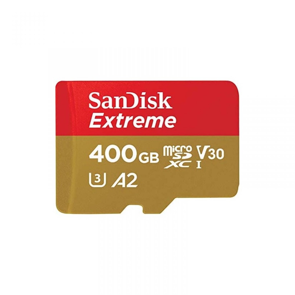 Micro SD SanDisk Extreme SDXC 400GB 160MB/s (SDSQXA1-400G-GN6MN)