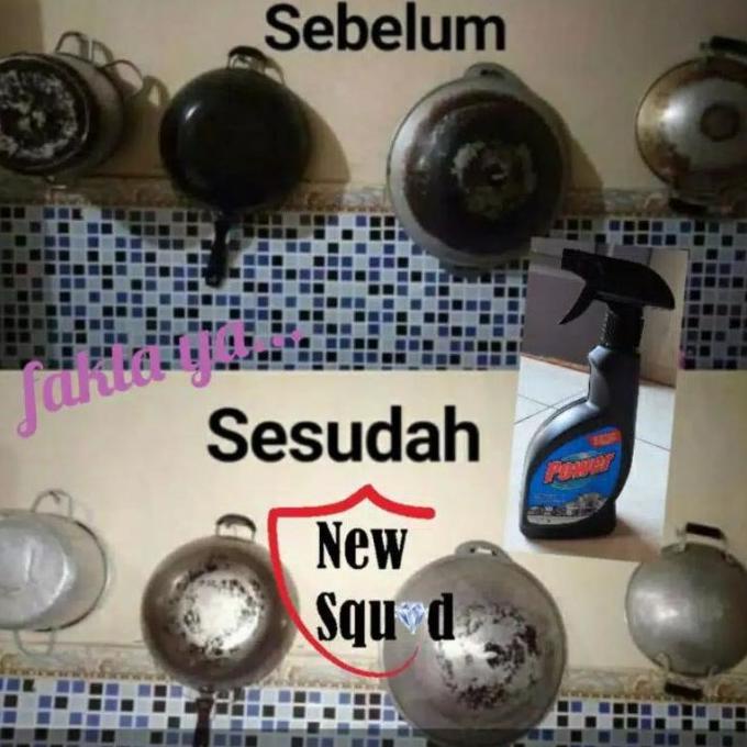 Terlaris MY WAY POWER BLACK PEMBERSIH KERAK PANCI MEMBANDEL/ power red /power