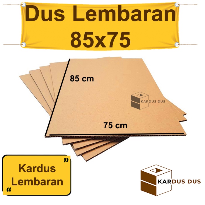 Jual Kardus Karton Lembaran Single Wall X Cm Sheet Polos Dus Lembar Tebal Mm Shopee