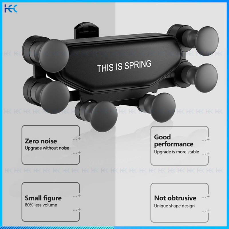 Bracket Gravitasi Dudukan Handphone Untuk Kisi Ac Mobil
