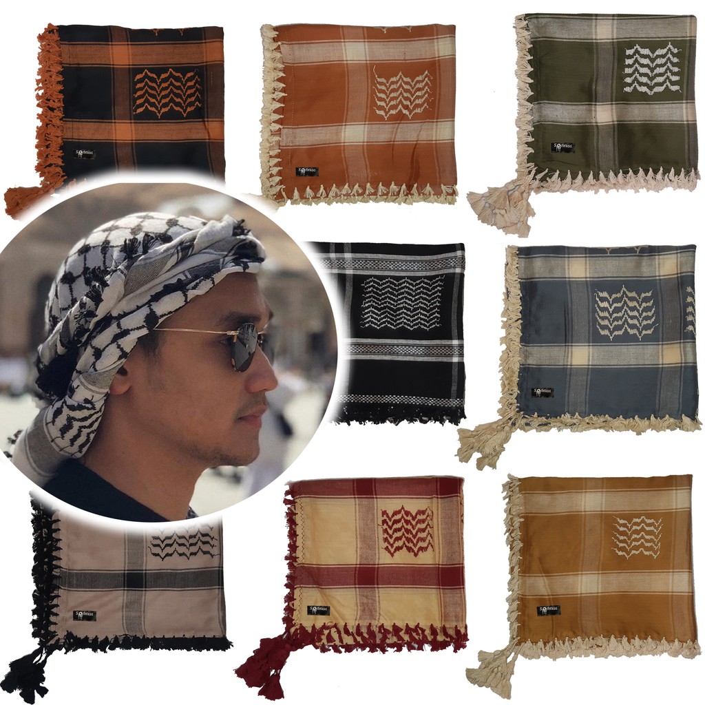 SORBAN ARAB PREMIUM SORBRAND / SORBAN PALESTINA / SORBAN / SORBAN MUJAHID / SORBAN KEPALA