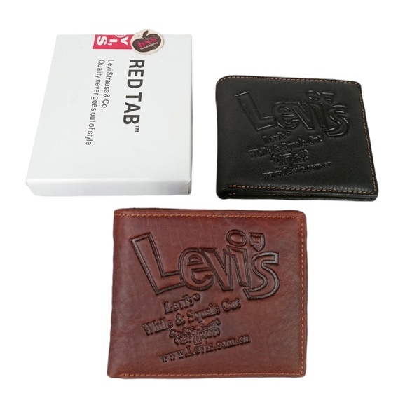 Dompet Lipat Pria Kulit Asli / Dompet Pria Model Pendek Genuine Leather