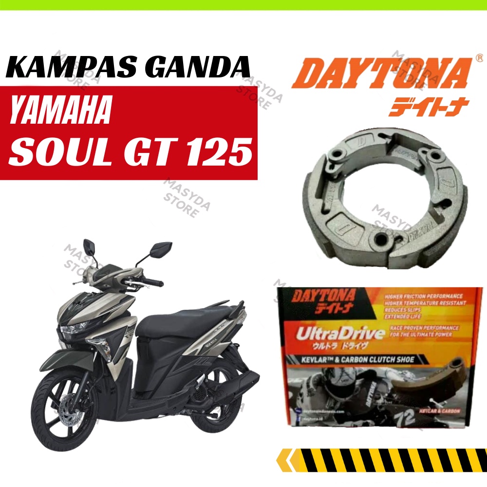 Kampas Ganda Daytona Soul GT 125