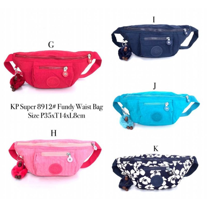 Tas pinggang wanita waist bag kp 8912 fundy import best seller cyutebags