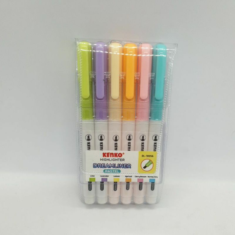 

highlighter / penanda set kenko dreamliner pastel color