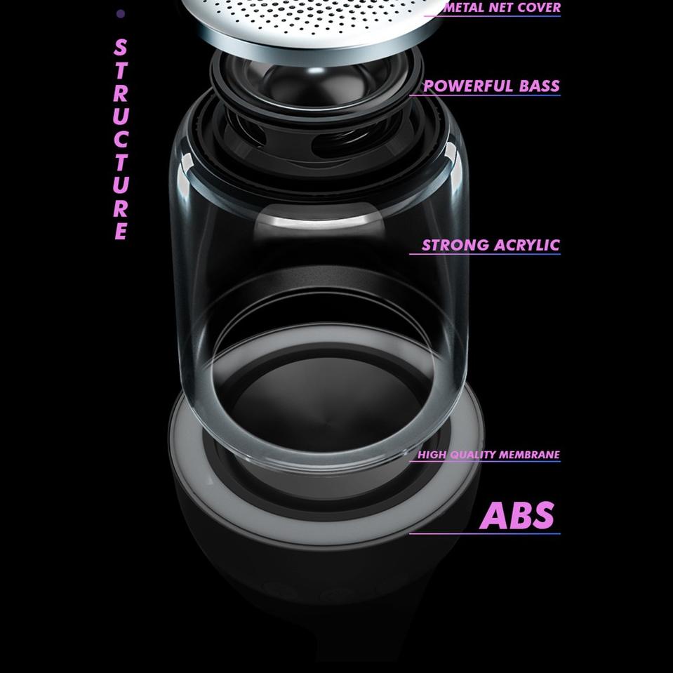 Sangat Nyaman.. Soundplus 9Soul - Speaker Bluetooth Led 5W / Portable Speaker / Mini Speaker Bluetooth