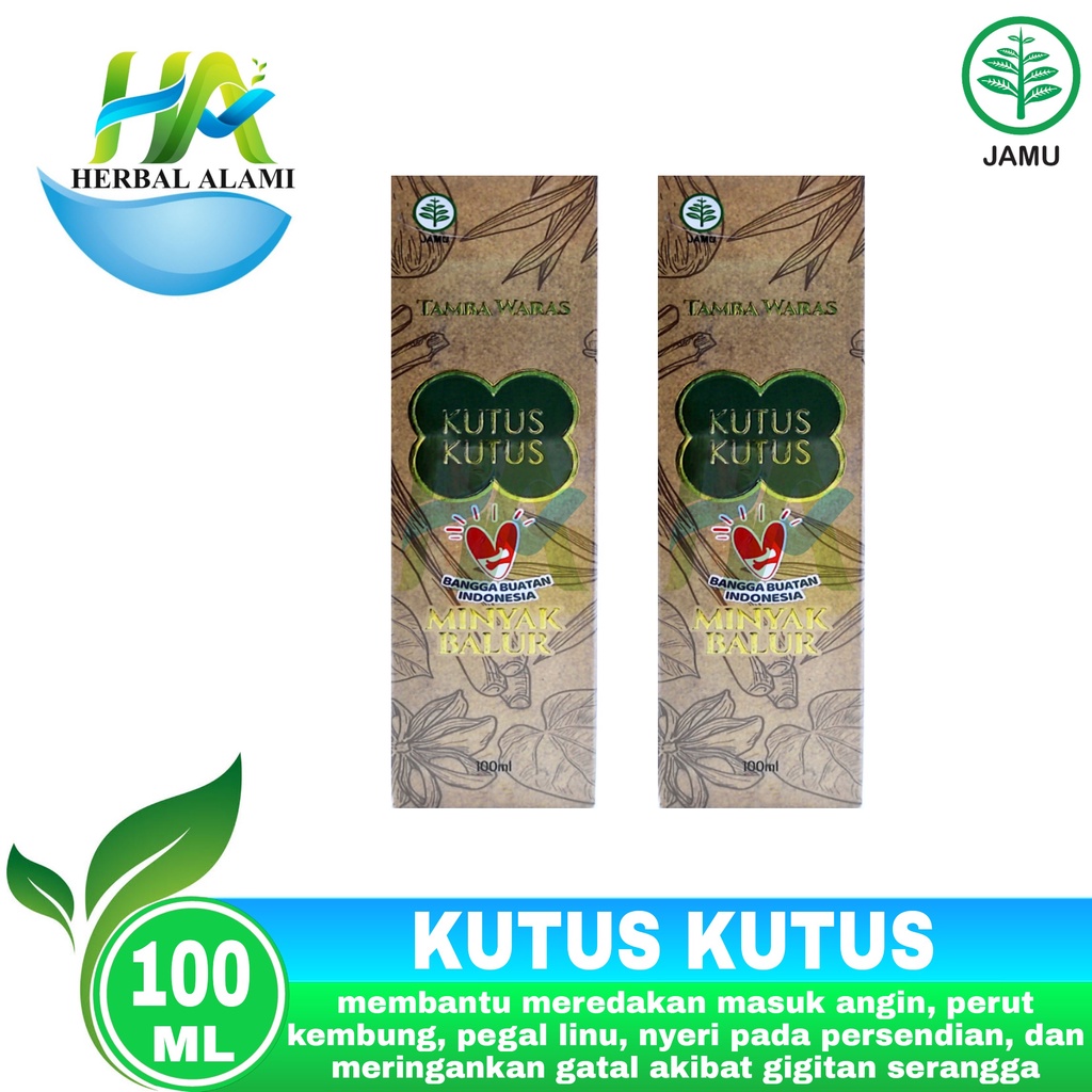 Minyak Balur Kutus Kutus Original