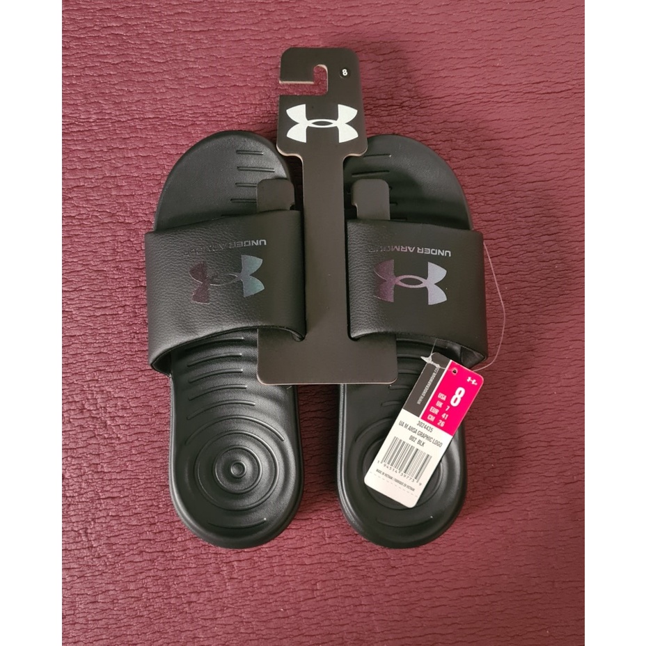 Sandal Pria Men's UA Ansa Graphic Fixed Slides - EU 41