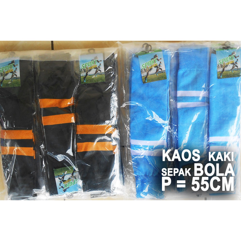 GROSIR PER LUSIN - KAOS KAKI SEPAK BOLA, FUTSAL, OLAHRAGA PANJANG