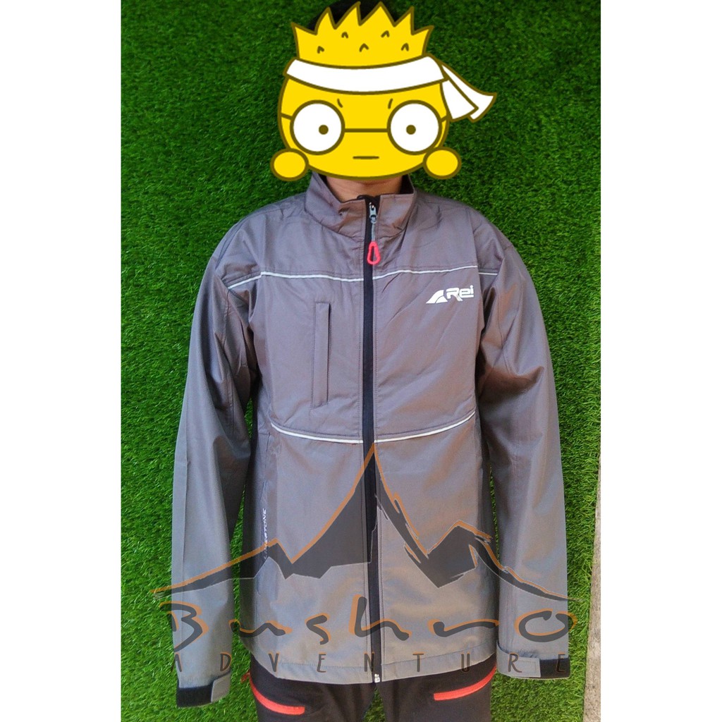 Jaket Motor REI outdoor - Jaket Touring  Arei Outdor LimeStone