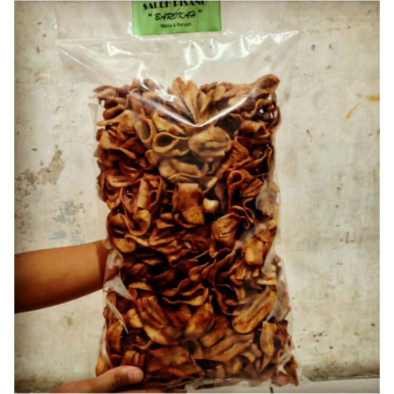 

KERIPIK PISANG SALEH KERING 1KG Manis&Renyah