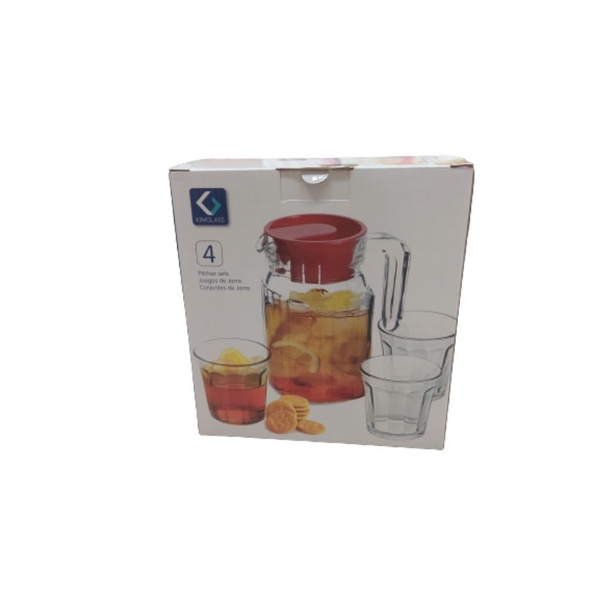 Teko Gelas Jus Pitcher set nannos Kimglas