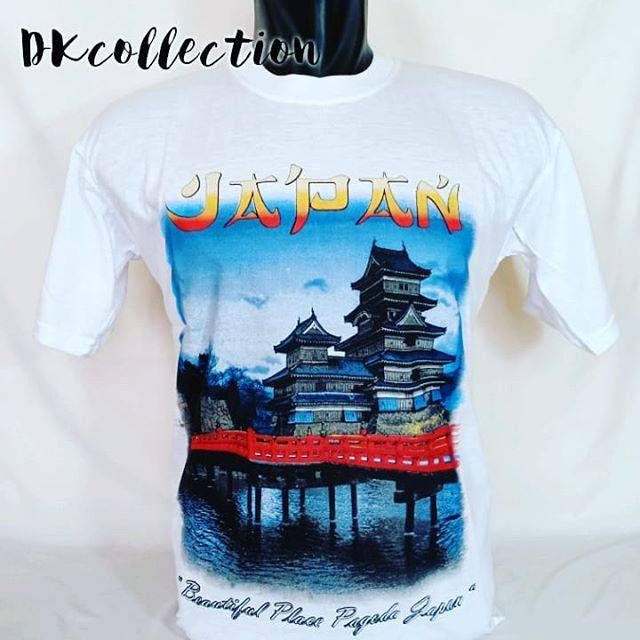 Souvenir kaos JEPANG baju JEPANG merchandise Kaos jepang KAOS japan