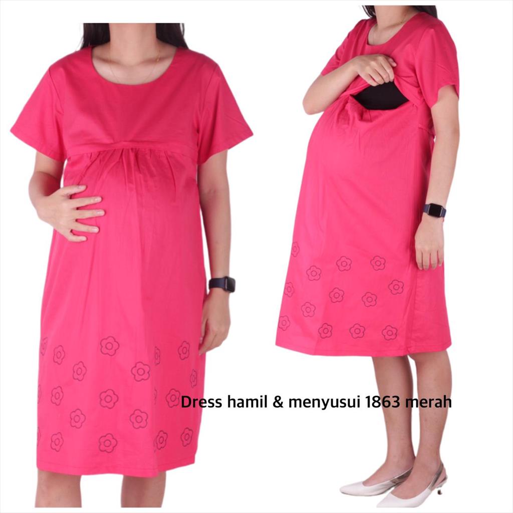 Baju Hamil Dress Hamil Menyusui 1863