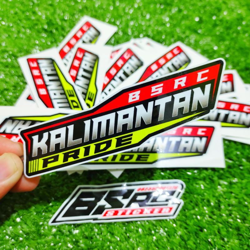 sticker kalimantan pride