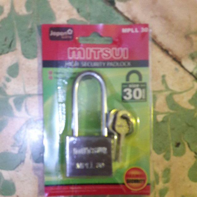 Gembok 30mm Leher Panjang Stainless