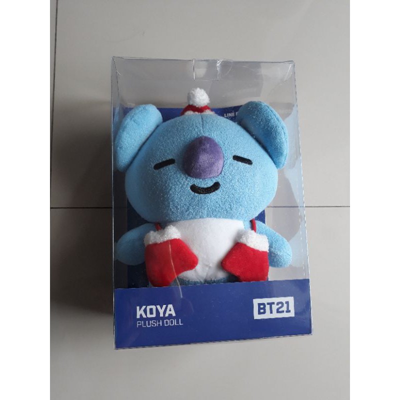 Jual BT21 Koya Plush Doll Christmas Edition Shopee Indonesia