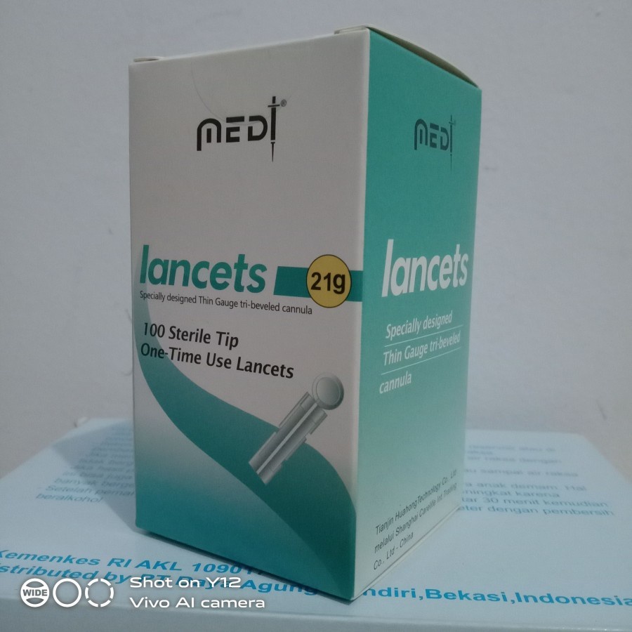 Jarum Bekam 21G / Lancet 21G / Jarum Medilance