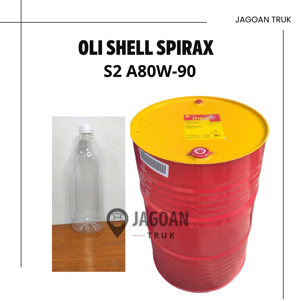 OLI TRANSMISI PERSENELING SHELL SPIRAX S2 G SAE 90 80W-90 / 1 LITER