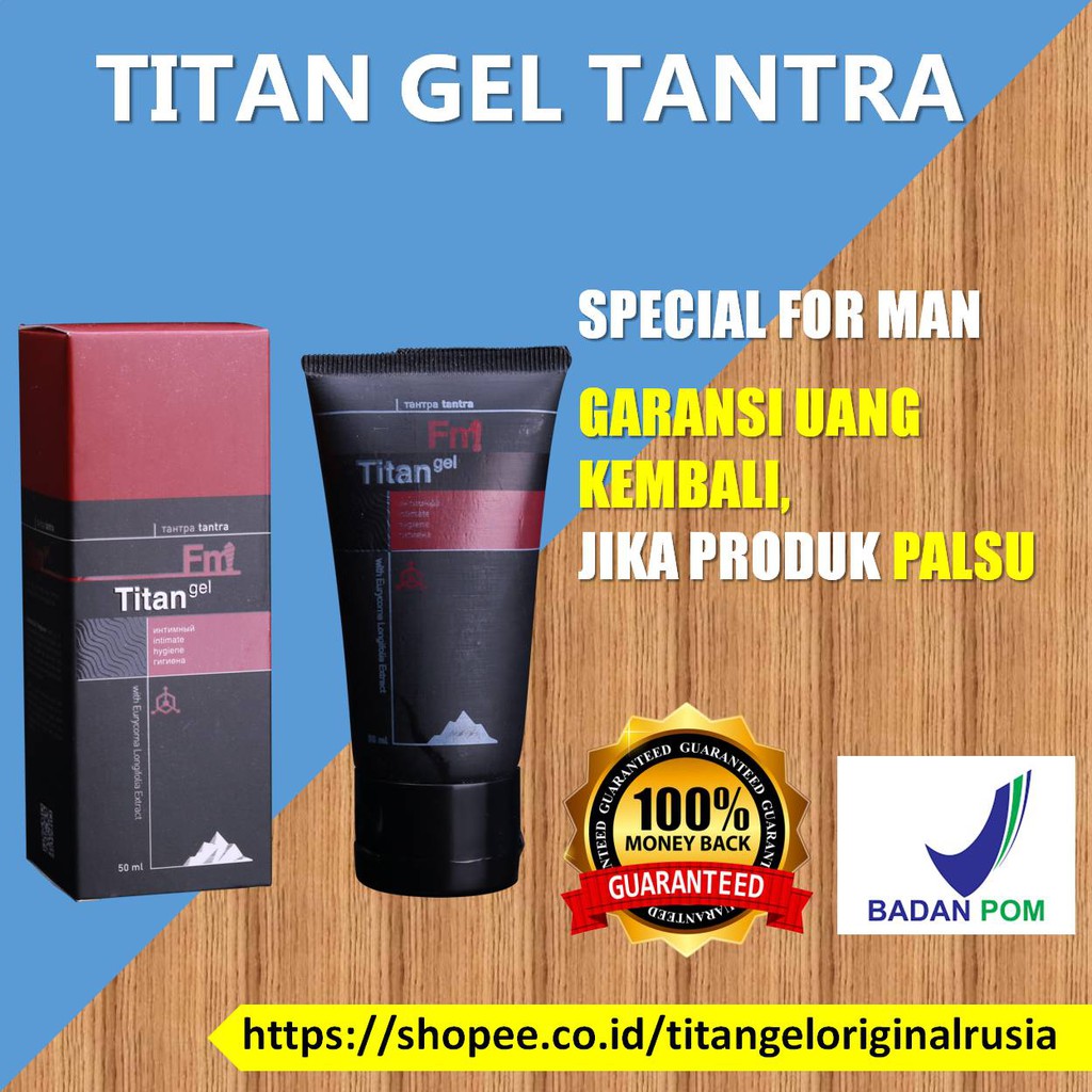 Titan Gel Titan Gel Original Pembesar Penis Pria obat kuat sex pria obat kuat pria Asli Oles