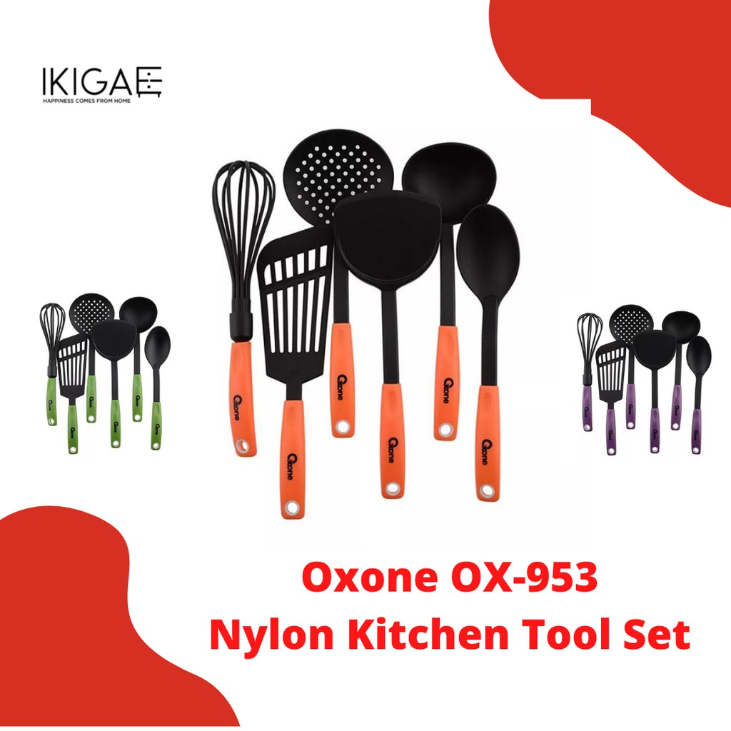 Oxone OX-953 Kitchen Tools Set Nylon