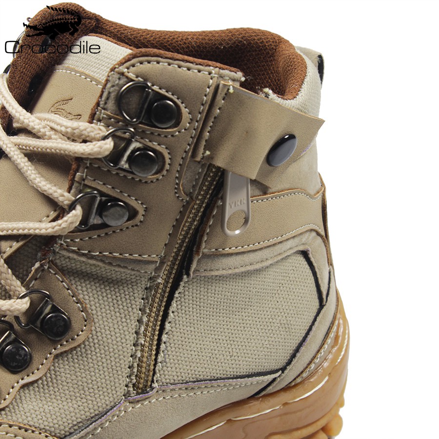 SM88 - Sepatu Pria Crocodile Indicator Sleting Boots Safety Cowok Hiking Outdoor Septi Bots Murah