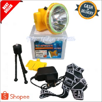 Senter Kepala Selam 40 Watt / Senter Kepala Selam Kawachi LS-740B