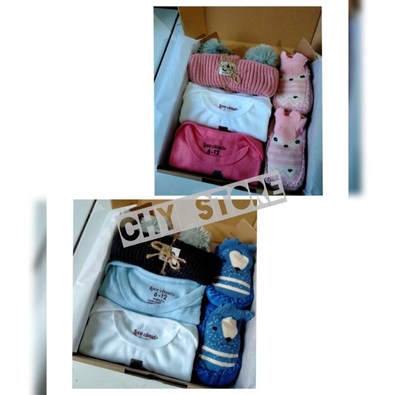 HAMPERS BAYI KADO BAYI LAHIRAN HADIAH KADO BAYI NEWBORN | SET JUMPER