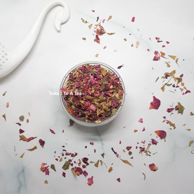 

Teh-Bubuk- Rose Petals 50g -Dijamin-Halal.