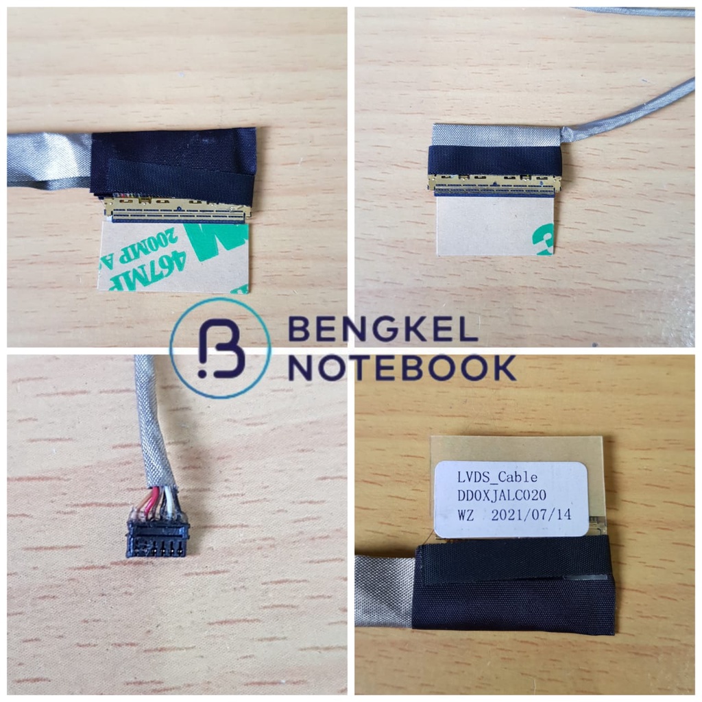 Kabel LCD Fleksibel Flexibel Asus X450L X450LA X450LB X450LC X450LD X450 X450C X450V A450C X452 X452E X452C X452M DD0XJALC020 DDXJALLC010 40pin
