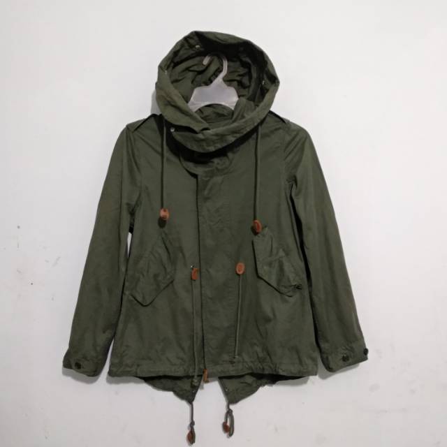 jaket parka zara