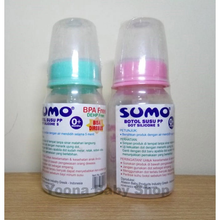 Botol Susu Sumo 120ml BPA Free