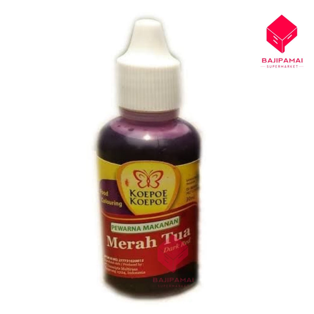 

Koepoe Koepoe Merah Tua 30 ml